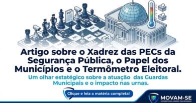Imagem sobre Artigo sobre o Xadrez das PECs da Segurança Pública, o Papel dos Municípios e o Termômetro Eleitoral. Clique e leia a matéria completa!